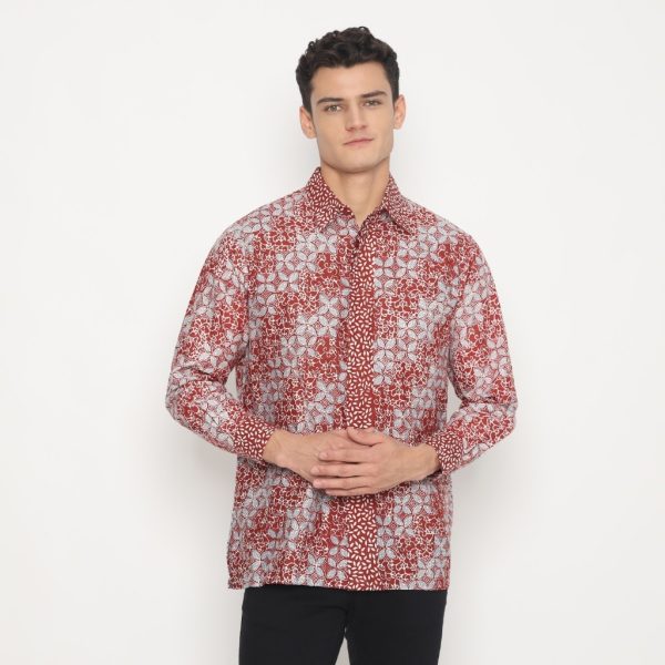 Arka Kemeja Parang Merah