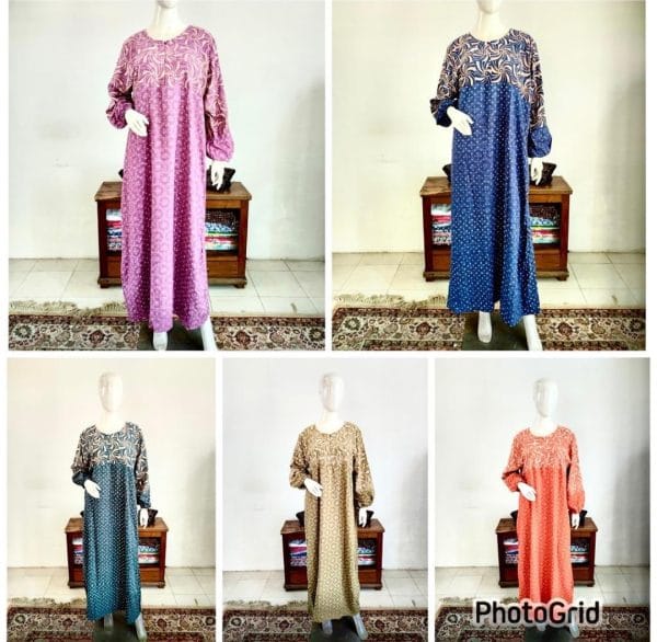 Gamis Aisha Rayon Cap